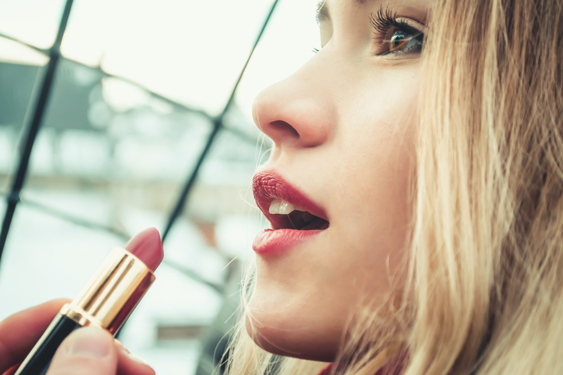 Lekker hoor: een hapje lippenstift